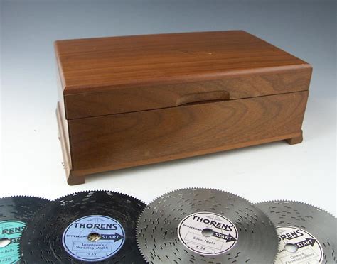 thorens music box metal discs|thorens automatic disc music box.